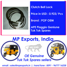 Affe Piaggio Tuk Tuk Spares Clutch Bell Lock